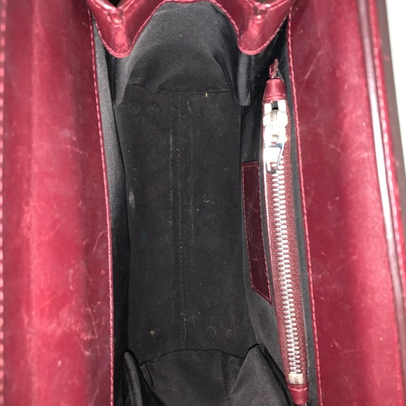 Alexander Wang Mini Chastity Oxblood Leather Xbody - Picture 13 of 14